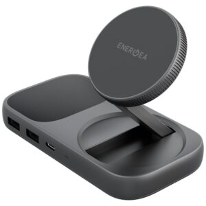 Docking station Energea Widock Plus 7in1 USB-C 3.1 su Qi2 graphite