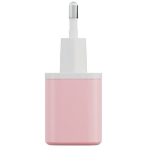 laidinis įkroviklis Bazic GoPort Velox Kit USB-C/USB-A GaN 35W su kabeliu pink - Image 6