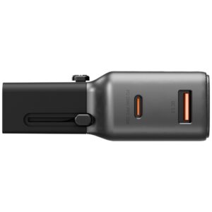 laidinis įkroviklis Energea TravelGo Adapter 35 USB-A/USB-C 35W graphite-black - Image 3