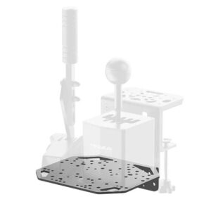 MOZA Universal Mounting Plate, for switch and handbrake - black