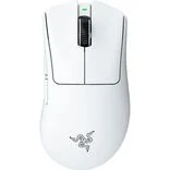 Razer DeathAdder V4 Pro Gaming Mouse, wireless, 45K sensor, 8,000Hz, 56g - baltos spalvos