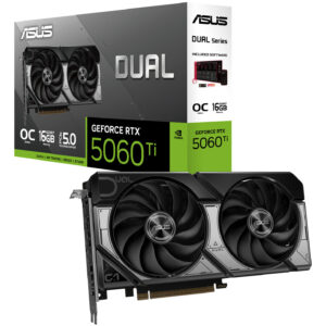 ASUS Dual GeForce RTX 5060 Ti OC Edition, 16384 MB GDDR7