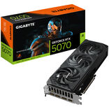 GIGABYTE GeForce RTX 5070 WINDFORCE SFF 12G Graphics Card - 12GB GDDR7, 192bit, PCI-E 5.0, 2512MHz Core Clock, 3 x DP 2.1b, 1 x HDMI 2.1b, DLSS 4, GV-N5070WF3-12GD
