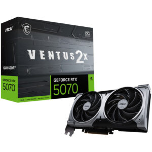 MSI GeForce RTX 5070 12G Ventus 2X OC, 12288 MB GDDR7