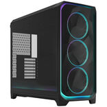 Fractal Design Meshify 3 XL Ambience Pro RGB PC Case, Full Tower, E-ATX, Tempered Glass - Black