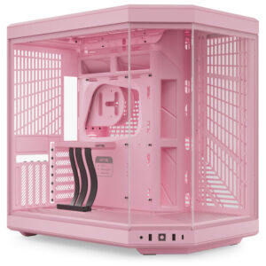 Hyte Y70 PC Case, Mid Tower, Tempered Glass - Strawberry Milk