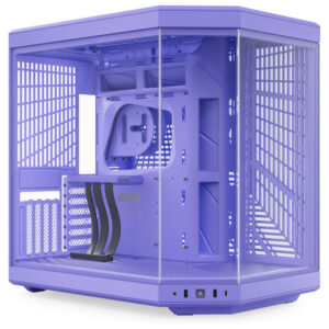 Hyte Y70 PC Case, Mid Tower, Tempered Glass - Taro Milk