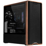 Lian Li Lancool 217 PC Case, Mid Tower, ATX, Tempered Glass - Black