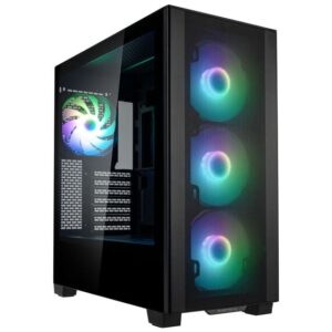 Phanteks XT Pro Ultra PC Case, Mid Tower, E-ATX, DRGB, Tempered Glass - Black, 850 W PSU