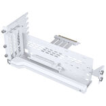Phanteks Premium PCIe Gen 5 Vertical GPU Bracket, DRGB, with PCIe 5.0 Riser Cable - 220mm, white