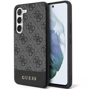 Guess GUHCS24MG4GLGR S24+ S926 juodos spalvos hardcase 4G Stripe Collection - Image 1