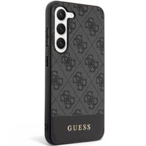 Guess GUHCS24MG4GLGR S24+ S926 juodos spalvos hardcase 4G Stripe Collection - Image 3