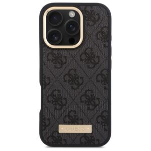Guess GUHMP16XU4GPRK Apple iPhone 16 Pro Max 6.9" black hardcase 4G Logo Plate MagSafe - Image 3