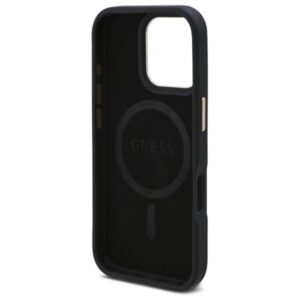 Guess GUHMP16XU4GPRK Apple iPhone 16 Pro Max 6.9" black hardcase 4G Logo Plate MagSafe - Image 7