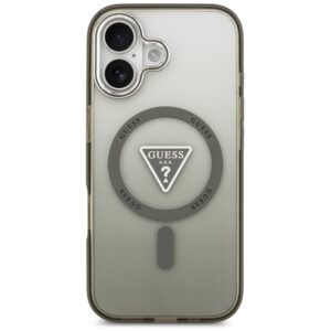 Guess IML Gradient Triangle Logo MagSafe dėklas skirtas Apple iPhone 17 khaki - Image 3