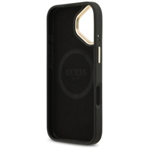 Guess 4G Logo Plate MagSafe dėklas skirtas Apple iPhone 17 juodos spalvos - Image 7