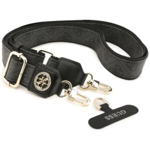 Universal lanyard Guess CBDY 4G Tether Patch Strass Metal Logo juodos spalvos - Image 2