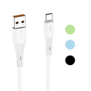 PTC FORCELL F-ENERGY C342 cable USB A to Type-C QC4.0 3A 66W  1,0 m black