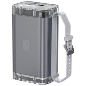 Powerbank 4smarts Lucid Air 26800mAh 65W pilkos spalvos