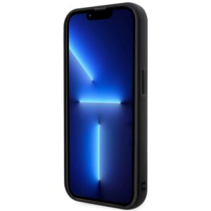 Karl Lagerfeld KLHCP14X3DRKINK Apple iPhone 14 Pro Max 6.7" juodos spalvos hardcase Rubber Ikonik 3D - Image 5