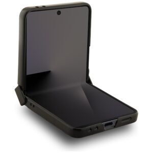 Karl Lagerfeld Saffiano Karl&Choupette Pin dėklas skirtas Samsung Galaxy Z Flip7 Black - Image 4