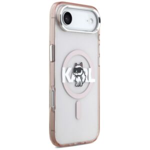Karl Lagerfeld IML Choupette Sketch Logo MagSafe dėklas Apple iPhone Air rožinės spalvos - Image 4