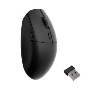 Keychron BM22 Wireless (BM22-A9) 1000Hz Black (Juoda) Belaidė Pelė