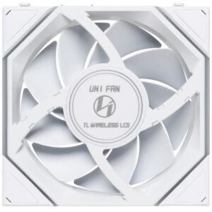 Lian Li UNI FAN TL Wireless LCD Fan, ARGB, PWM - 120 mm, White - Image 2