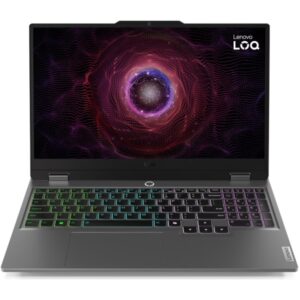 Nešiojamas kompiuteris Lenovo LOQ 15ARP9 Ryzen 5 / 16GB / 1TB SSD / 15,6" FHD IPS / GeForce RTX 3050 / Windows 11 Home / US išdėstymas