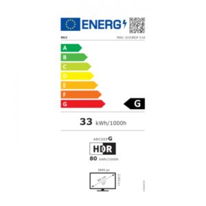 Monitorius MSI MAG 322URDF E16 / 31.5" / UHD / Rapid IPS / 160Hz / 0.5ms (GtG) / black - adjustable stand - Image 6