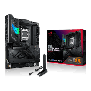 ASUS ROG Strix X870-F Gaming WiFi Motherboard, AMD X870, Sockel AM5, DDR5