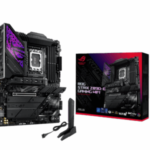ASUS ROG Strix Z890-E Gaming WiFi Motherboard, Sockel LGA 1851, Intel Z890, ATX, DDR5