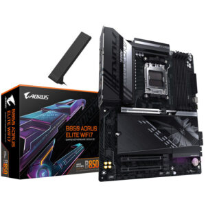 GIGABYTE B850 Aorus Elite WiFi 7 Motherboard, Sockel AM5 (LGA 1718), AMD B850, ATX, DDR5