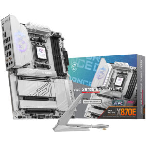 MSI MPG X870E Edge TI WiFi Motherboard, Sockel AM5, AMD X870E, ATX, DDR5