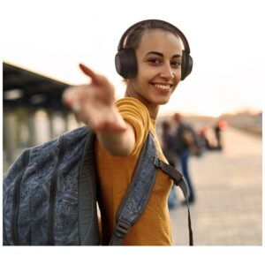 Over-ear Bluetooth ausinės Motorola XT800 ANC juodos spalvos - Image 8