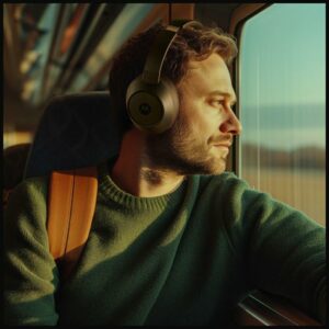 Over-ear Bluetooth ausinės Motorola XT800 ANC juodos spalvos - Image 10