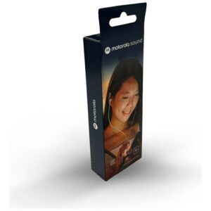 Ausinės Motorola Earbuds 3C-S USB-C baltos spalvos - Image 10