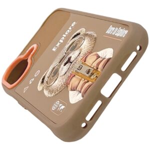 Dėklas Nimmy Cool&Cute 2.0 Bear skirtas Apple iPhone 17 gelsvas - Image 3