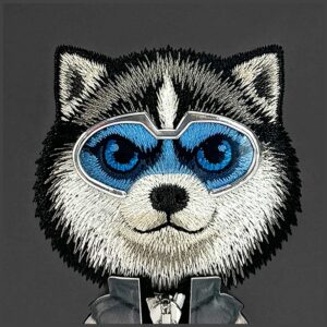 Dėklas Nimmy Cool&Cute 2.0 Wolf skirtas Apple iPhone 17 Pro Max juodos spalvos - Image 5