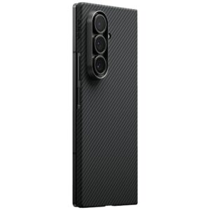 Dėklas PITAKA Ultra-Slim MagSafe skirtas Samsung Galaxy Z Fold7 black grey - Image 1