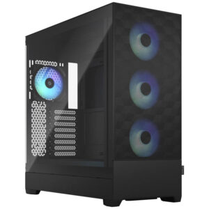 Fractal Design Pop XL Air RGB Clear Tint E-ATX Case, Tempered Glass - black