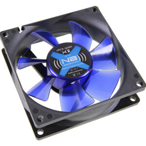 Noiseblocker BlackSilent Fan X2 - 80mm