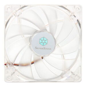 SilverStone 120mm Fan SST-FN121-P-GL - green Lights - Image 2