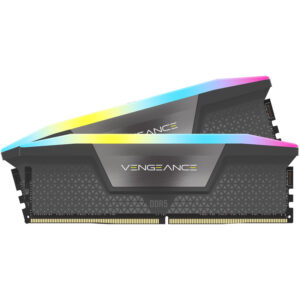 Corsair Vengeance RGB DDR5-6000 RAM, CL36, EXPO - 32 GB Dual-Kit, grey - Image 2