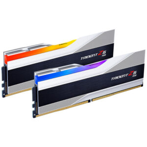 G.Skill Trident Z5 RGB DDR5-6400 RAM, CL32, XMP - 32 GB Dual-Kit, silver
