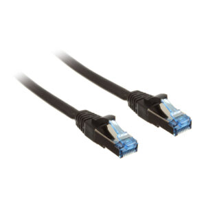 InLine Patch Cable Cat.6A, S/FTP (PiMf), 500MHz, black - 3m