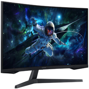 Samsung Odyssey G5 G55C (2024), 32 inch Curved Žaidimų Monitorius, 165 Hz, VA, FreeSync Premium - Image 1
