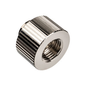 EK Water Blocks EK-Quantum Torque G1/4 Inch Extension Straight Fitting 14 - Nickel - Image 1