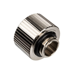 EK Water Blocks EK-Quantum Torque G1/4 Inch Extension Straight Fitting 14 - Nickel - Image 2