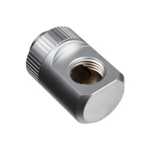 EK Water Blocks EK-Quantum Torque Angle 90 Degrees G1/4 inch Female to G1/4 inch Male - Rotatable, Satin Titanium